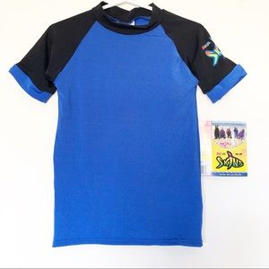 Short Sleeve Swim Shirt SPF 100 Size 2 UV Protect